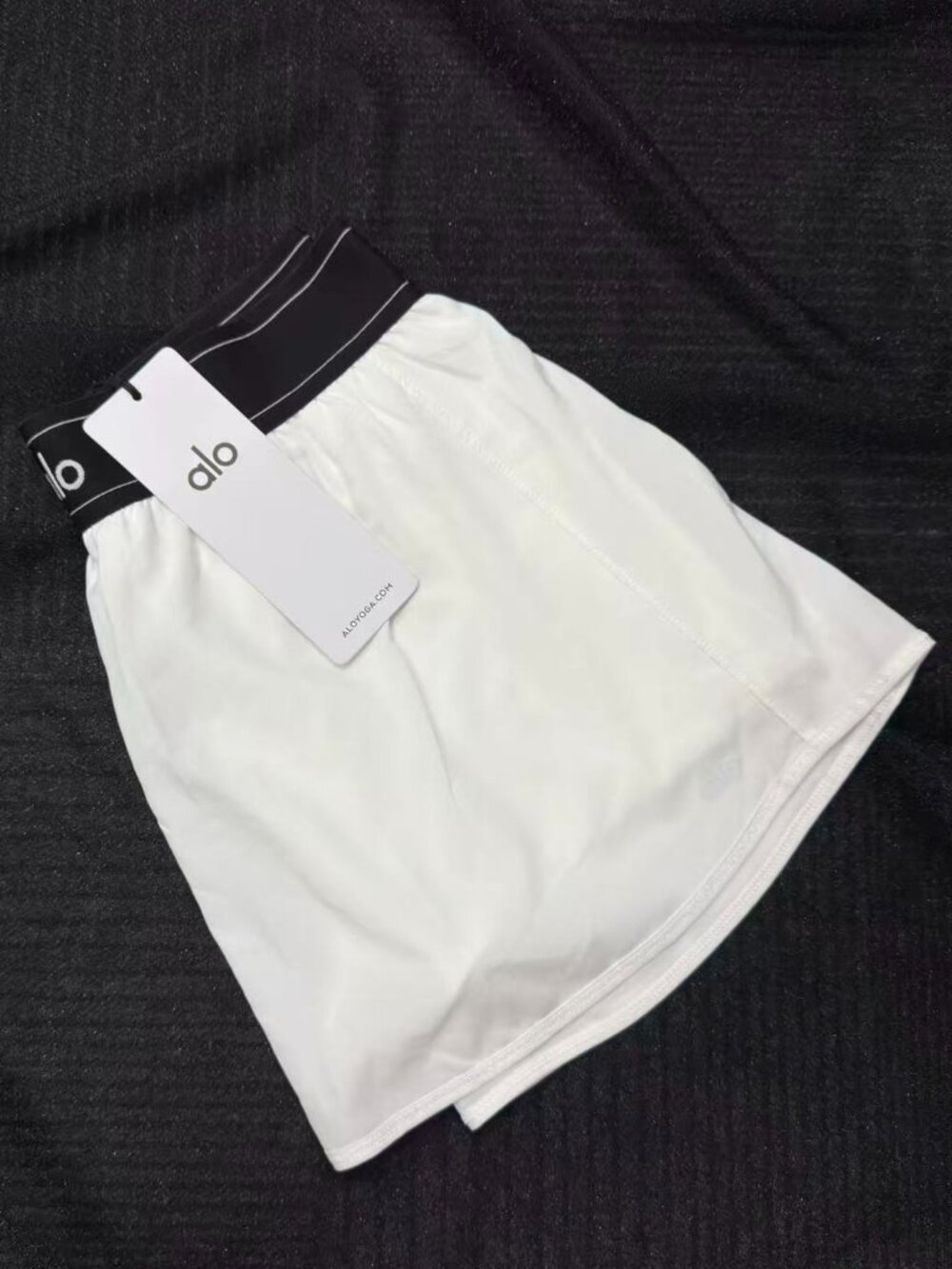 š„ALO Yoga Match Point Tennis Skirt White NWTš¤Everyday Mini Skirt - Picture 6 of 7
